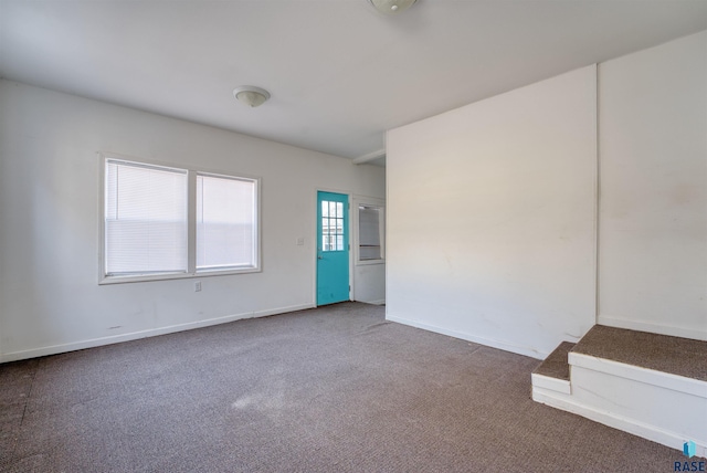 316 S Sherman Ave, Sioux Falls, SD 57103 - spare room featuring carpet flooring and baseboards