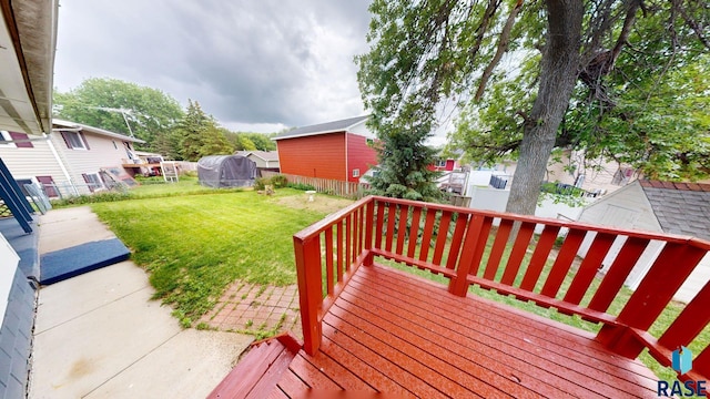 1024 Orchard Dr, Brookings, SD 57006 - view of deck
