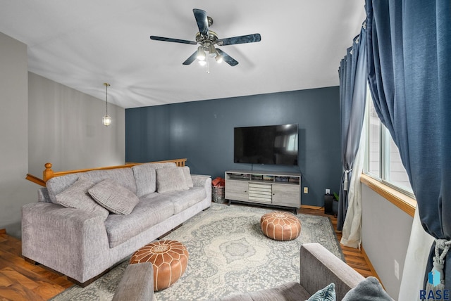 800 N Poplar Ave, Tea, SD 57064 - living area with ceiling fan