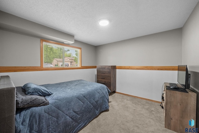 800 N Poplar Ave, Tea, SD 57064 - carpeted bedroom with a textured ceiling and baseboards