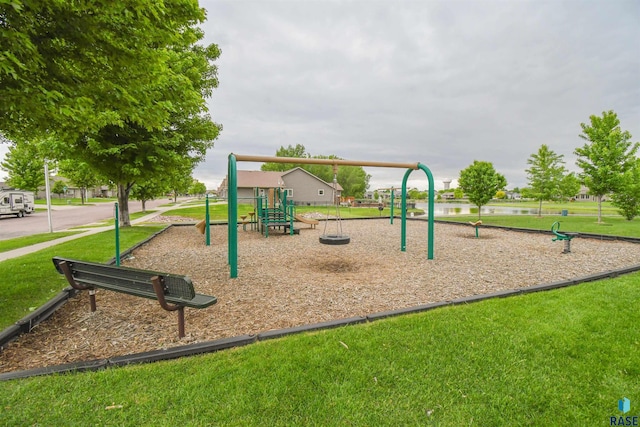 5411 S Ledgestone Pl, Sioux Falls, SD 57108 - community playground featuring a yard
