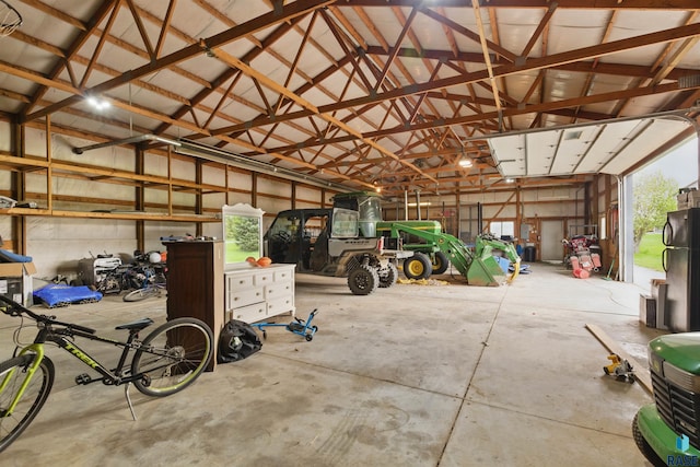 26646 461st Ave, Hartford, SD 57033 - garage with freestanding refrigerator