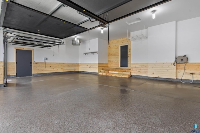 7324 E Twin Pines Ct, Sioux Falls, SD 57110 - garage featuring wooden walls