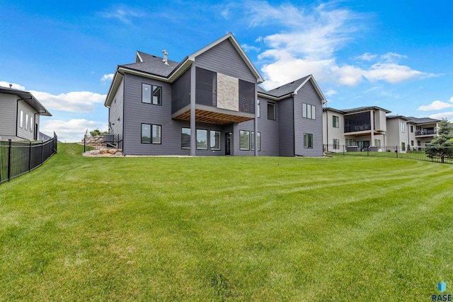 7324 E Twin Pines Ct, Sioux Falls, SD 57110 - back of house with cooling unit