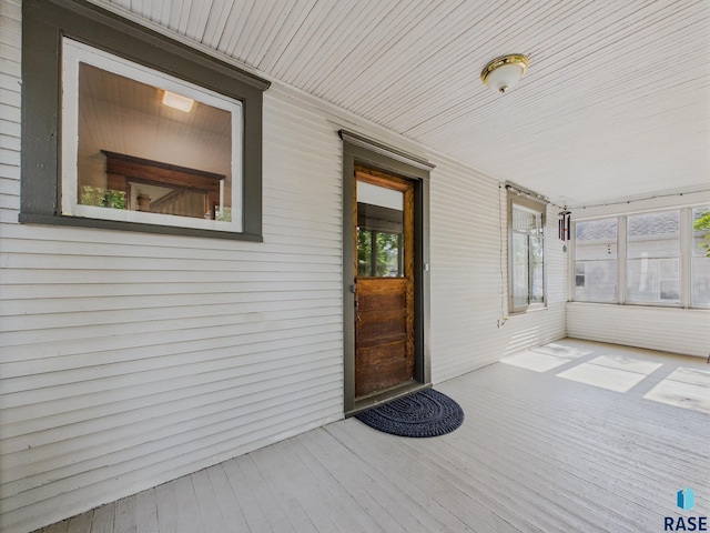 318 W 19th St, Sioux Falls, SD 57105 - view of unfurnished sunroom