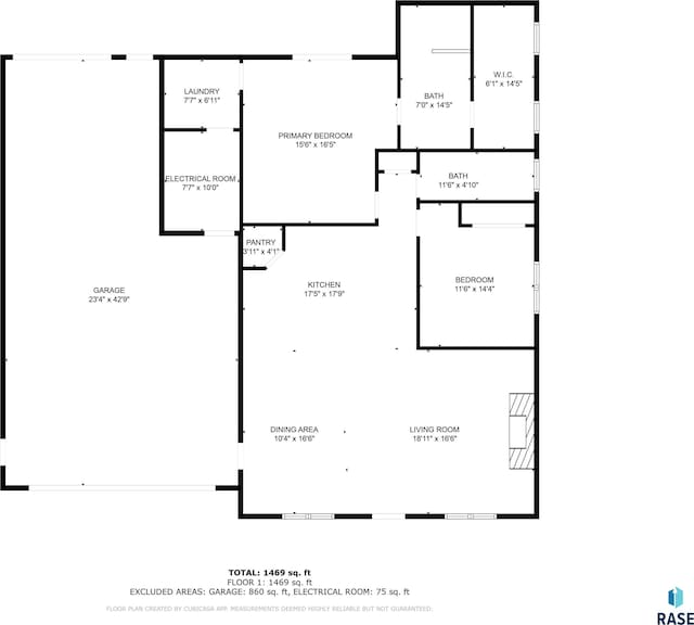 413 W 5th St, Crooks, SD 57020 - room layout