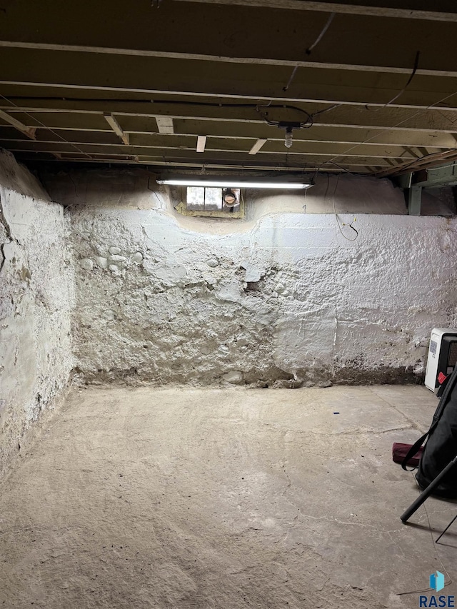 208 E Washington St, Marion, SD 57043 - view of unfinished below grade area