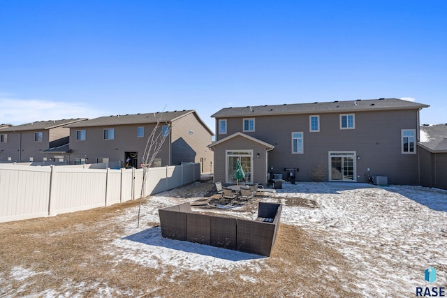 2554 E Meadowside Pl, Sioux Falls, SD 57108 - rear view of property featuring a patio and cooling unit