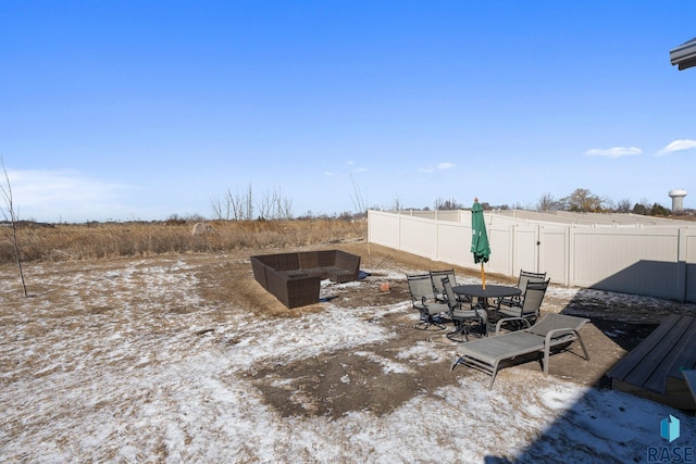 2554 E Meadowside Pl, Sioux Falls, SD 57108 - view of yard with a vegetable garden