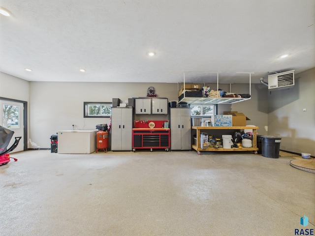 577 60th Ave, Beaver Creek, MN 56116 - garage with a heating unit and recessed lighting
