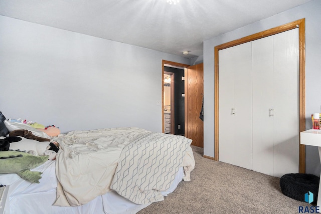 46687 276th St, Lennox, SD 57039 - bedroom with light colored carpet and a closet