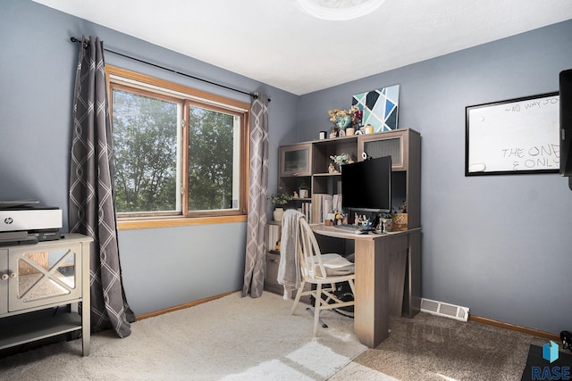 46687 276th St, Lennox, SD 57039 - carpeted home office with baseboards