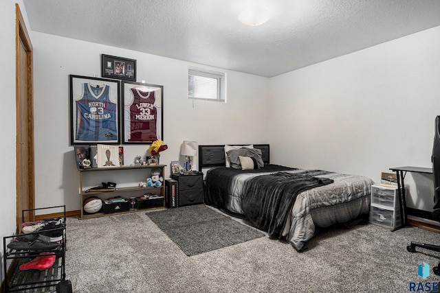 46687 276th St, Lennox, SD 57039 - carpeted bedroom with a textured ceiling