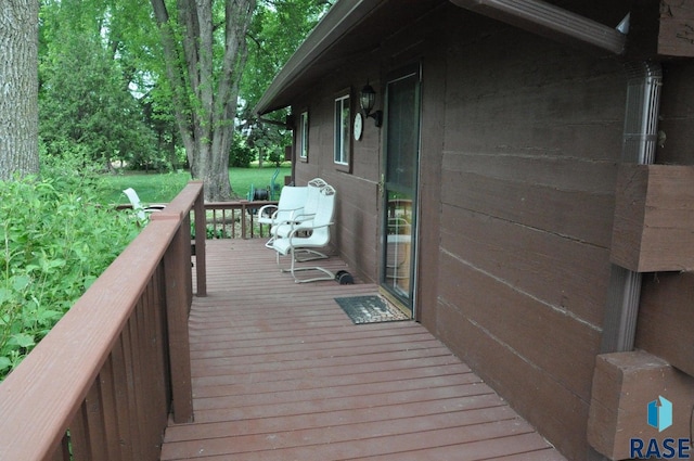 8740 Westview Rd, Brookings, SD 57006 - view of deck
