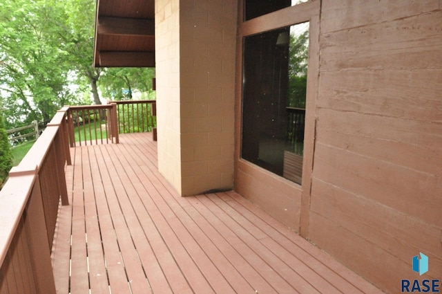 8740 Westview Rd, Brookings, SD 57006 - view of wooden terrace