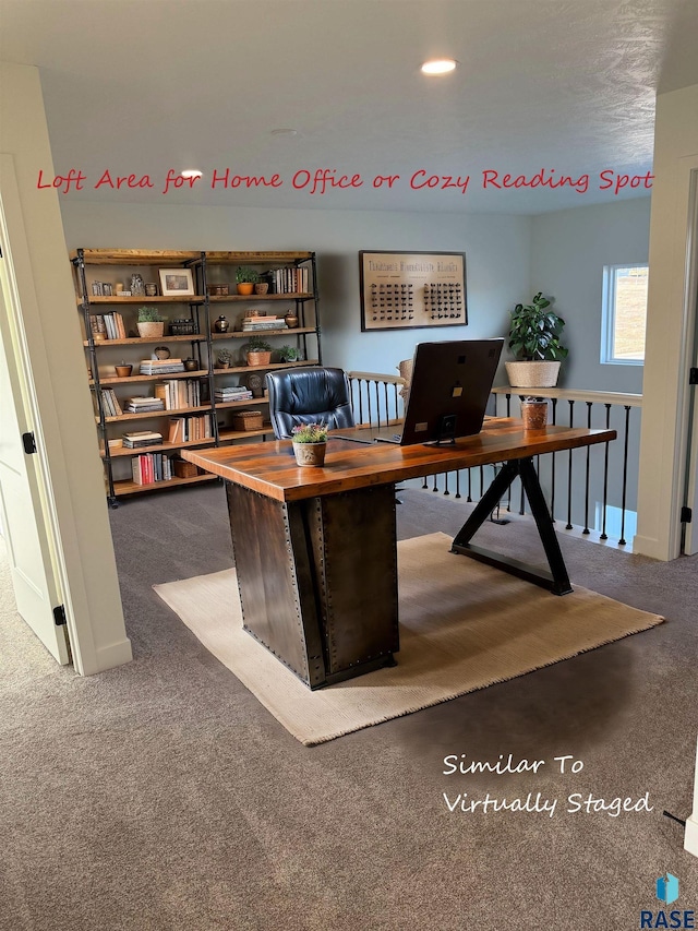 6205 S Hunt Pl, Sioux Falls, SD 57106 - carpeted office featuring recessed lighting