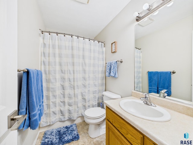 204 W Mountain Ash St, Brandon, SD 57005 - bathroom featuring vanity, a shower with curtain, and tile patterned flooring