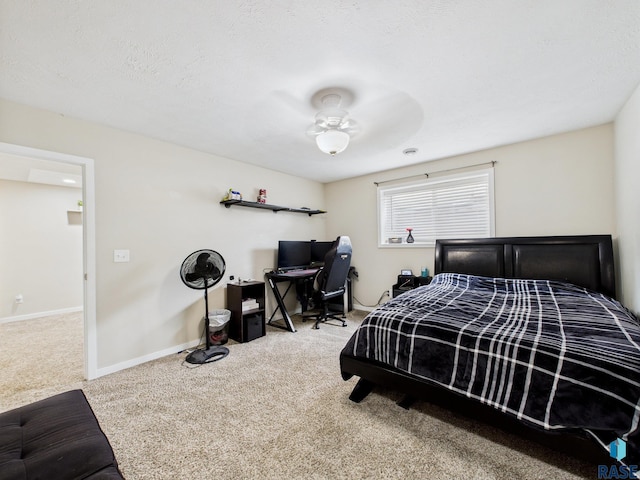 204 W Mountain Ash St, Brandon, SD 57005 - carpeted bedroom featuring baseboards and an office area