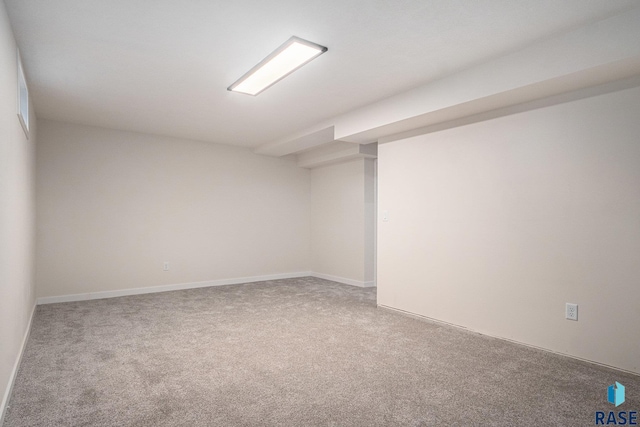 7604 E Palomino Rd, Sioux Falls, SD 57110 - finished basement with carpet floors