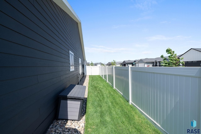 217 E Antioch St, Tea, SD 57064 - fenced backyard featuring a residential view