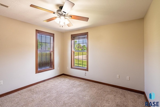 5509 E Eastbridge Pl, Sioux Falls, SD 57110 - unfurnished room with carpet flooring and a ceiling fan