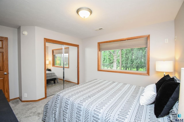 6312 S Heatherridge Ave, Sioux Falls, SD 57108 - bedroom with light colored carpet and a closet