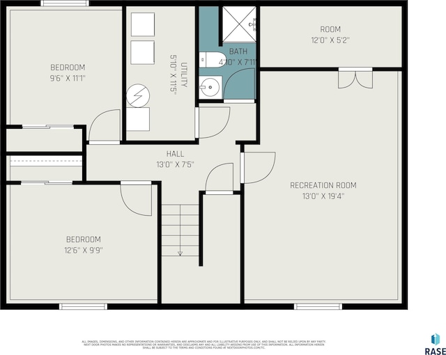 5909 W Bakker Park Dr, Sioux Falls, SD 57106 - view of room layout