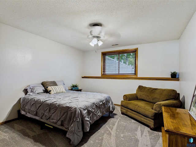 26481 487th Ave, Valley Springs, SD 57068 - carpeted bedroom with baseboards and a ceiling fan
