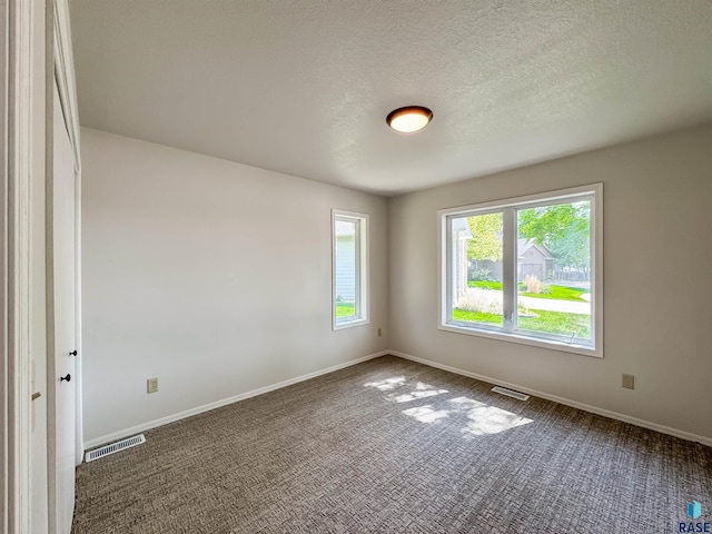 1708 E Ash Grove Cir, Sioux Falls, SD 57108 - spare room with carpet and a textured ceiling