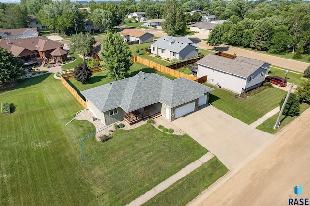 908 W 4th Ave, Lennox, SD 57039 - aerial view of residential area