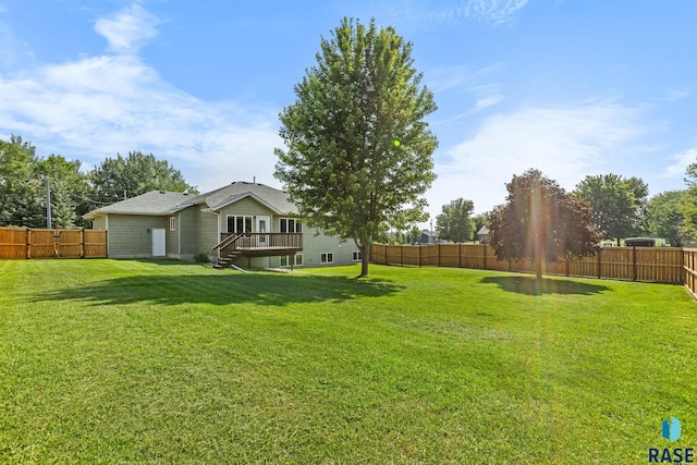 908 W 4th Ave, Lennox, SD 57039 - view of fenced backyard