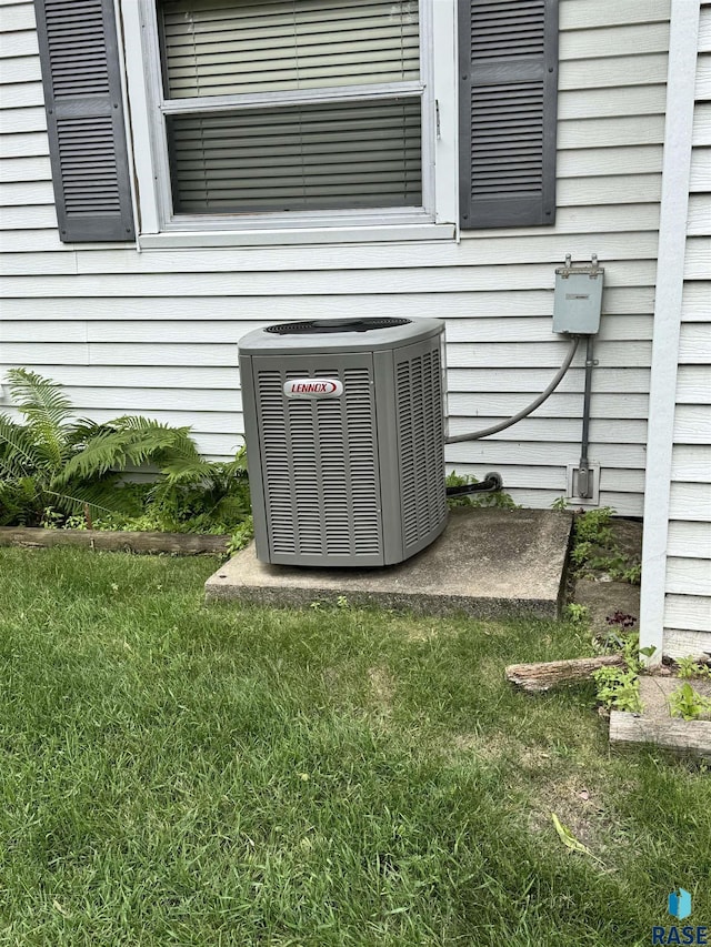 228 N Broadway St, Canton, SD 57013 - exterior view of a central AC unit