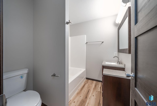 301 W 6th St, Crooks, SD 57020 - full bath with vanity and wood finished floors
