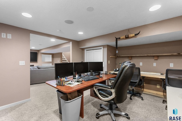 2424 S Main Ave, Sioux Falls, SD 57105 - office space featuring carpet and recessed lighting