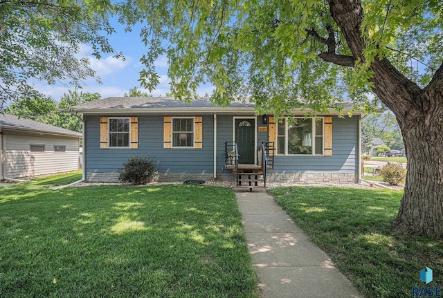 300 W 3rd St, Tea, SD 57064 - view of front of property featuring a front lawn