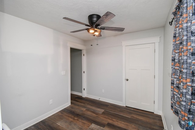 47138 293rd St, Beresford, SD 57004 - unfurnished room with ceiling fan and dark wood-style flooring