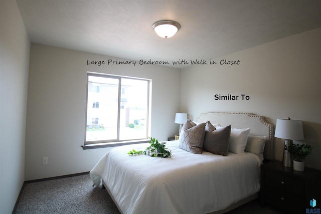 7713 S Townsley Ave Unit 4, Sioux Falls, SD 57108 - bedroom with dark carpet and baseboards