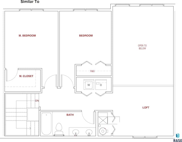 7713 S Townsley Ave Unit 4, Sioux Falls, SD 57108 - view of floor plan / room layout