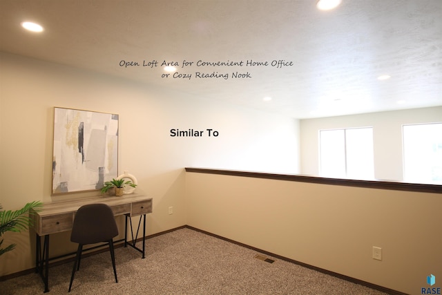 7713 S Townsley Ave Unit 5, Sioux Falls, SD 57108 - office space with recessed lighting and carpet flooring