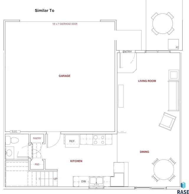 7713 S Townsley Ave Unit 5, Sioux Falls, SD 57108 - view of floor plan / room layout