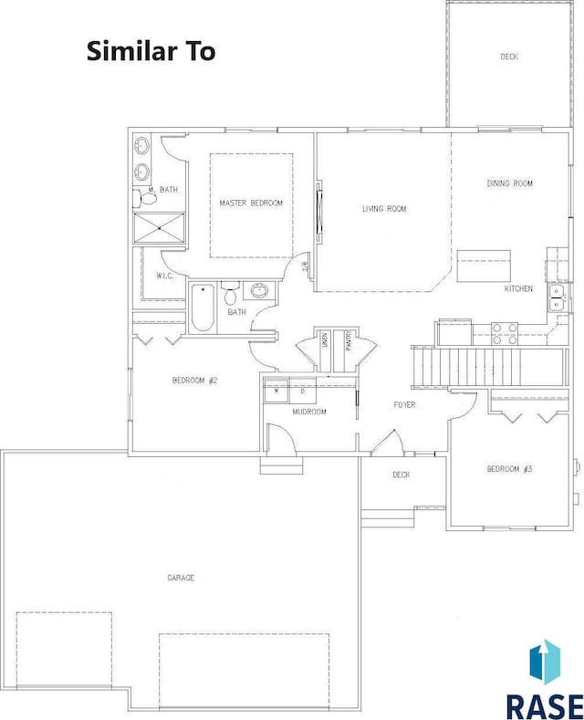 333 S Willow Spring Dr, Sioux Falls, SD 57110 - view of home floor plan