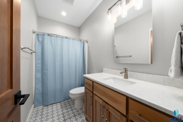 920 S Torrey Pine Ln, Sioux Falls, SD 57110 - full bathroom featuring vanity, tile patterned floors, and curtained shower