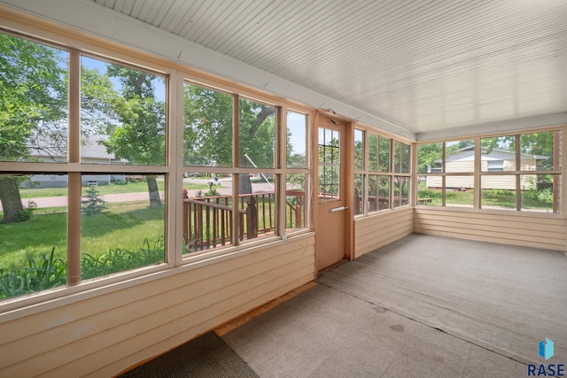 300 S Ash St, Lennox, SD 57039 - view of unfurnished sunroom