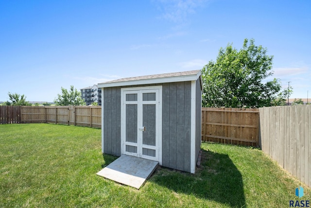 301 N Jenny Ave, Tea, SD 57064 - view of shed with a fenced backyard