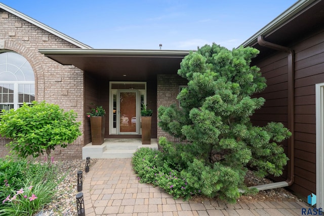 4400 E Aster Cir, Sioux Falls, SD 57103 - view of exterior entry with brick siding