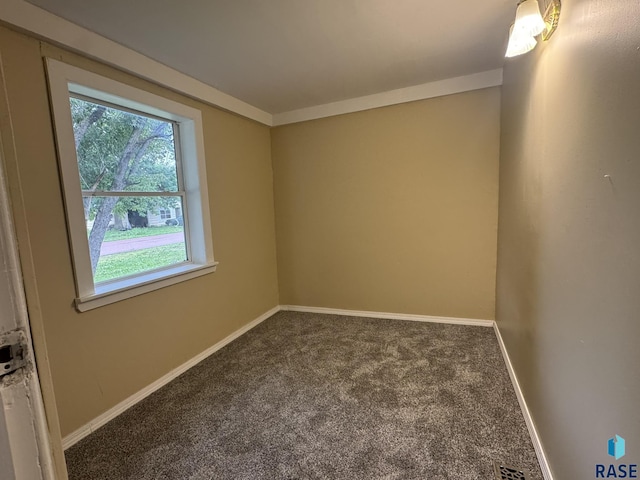 651 N 5th Ave, Canistota, SD 57012 - spare room featuring carpet flooring and baseboards