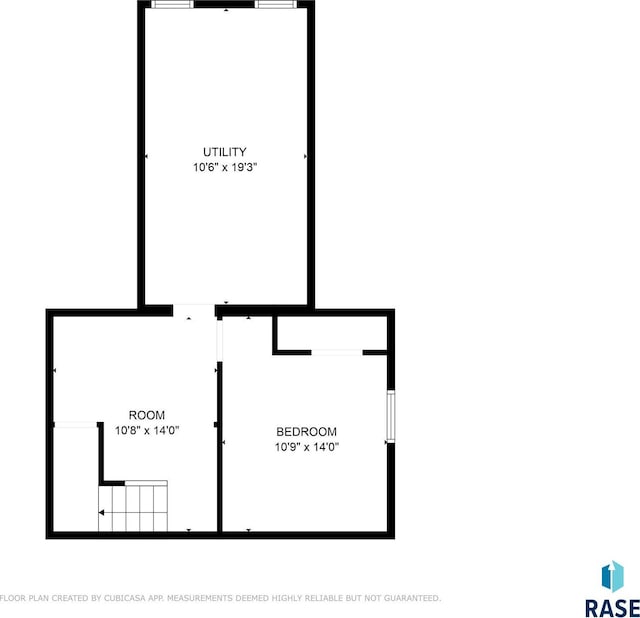 600 Sunnyside Ave, Valley Springs, SD 57068 - view of room layout