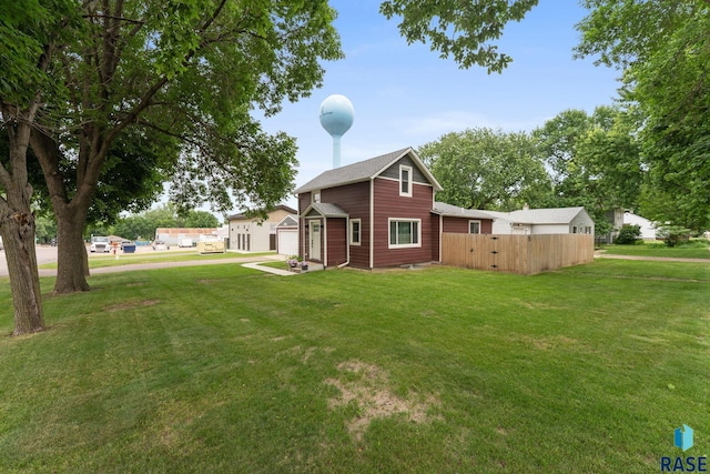600 Sunnyside Ave, Valley Springs, SD 57068 - view of property exterior with a garage
