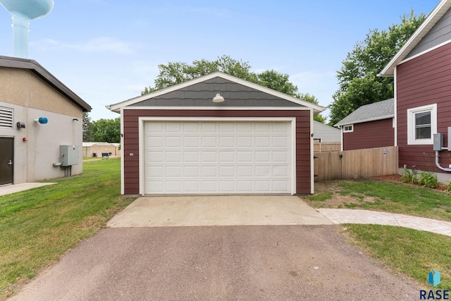 600 Sunnyside Ave, Valley Springs, SD 57068 - view of detached garage