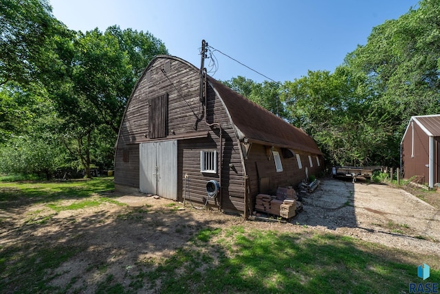 26045 485th Ave, Valley Springs, SD 57068 - view of barn